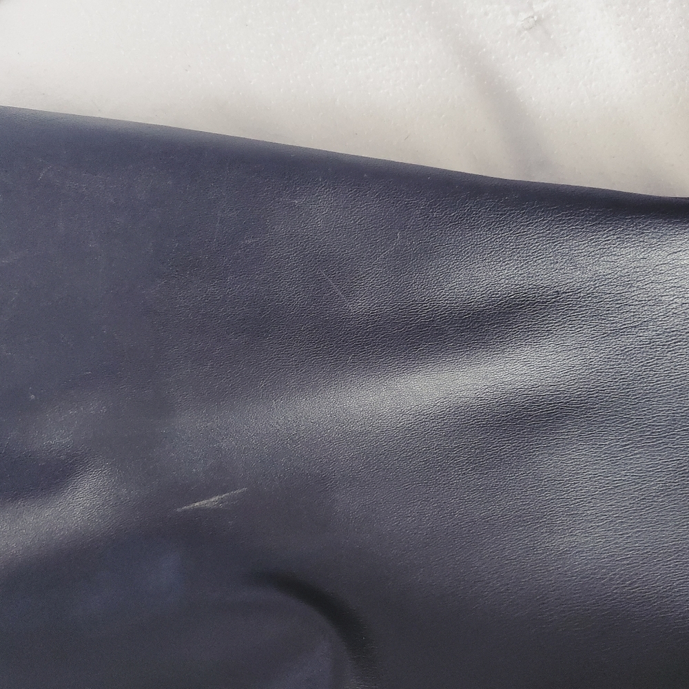 True Vintage 90's DANIER  Rocker Chic Leather Trumpet Maxi Skirt - Picture 16 of 17